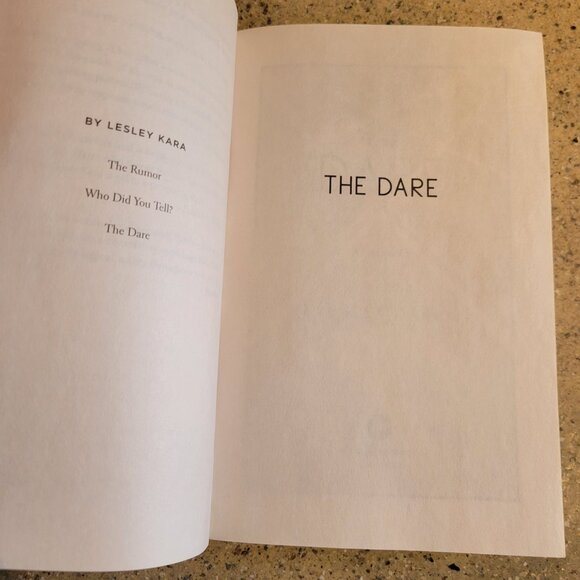 The Dare Paperback Thriller Novel by Lesley Kara - GUC Book - Picture 4 of 4